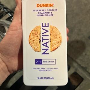Native Dunkin' Blueberry Cobbler Shampoo & Conditioner